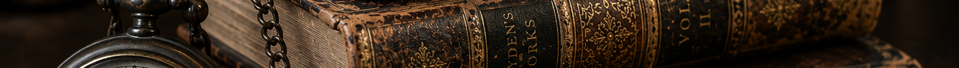 Antique leather-bound books displayed in a historic library setting, representing book collecting, provenance, craftsmanship, and literary heritage.