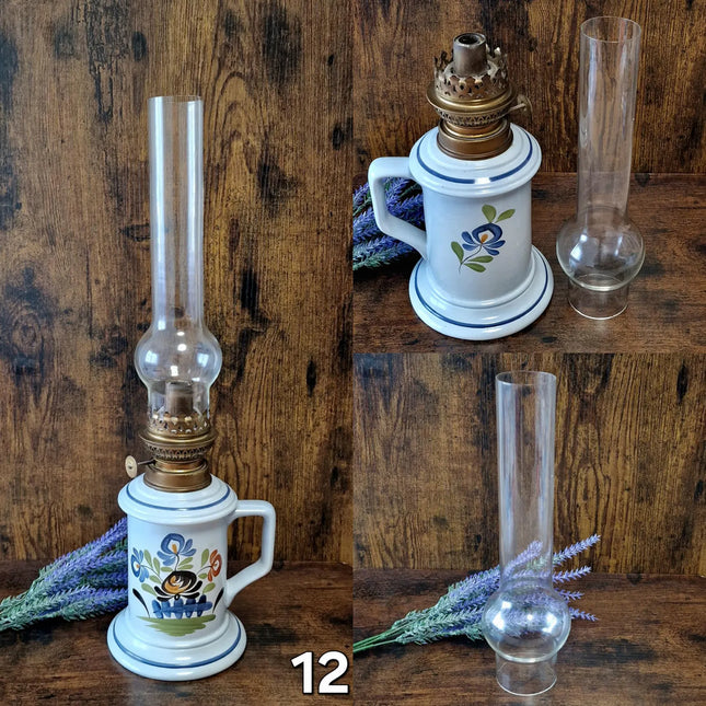Antique French Oil Lamp 19th Century, Original Home Accent Decor, Elegant Authentic Collectible Gift for Classic or Farmhouse Home Interiors