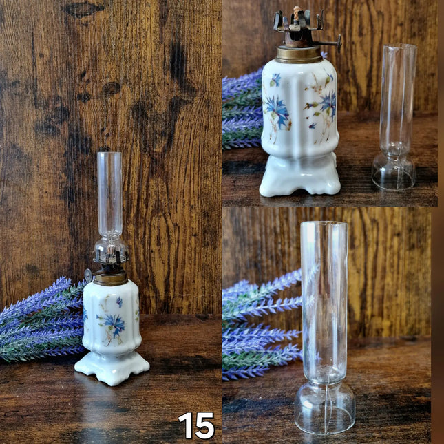 Antique French Oil Lamp 19th Century, Original Home Accent Decor, Elegant Authentic Collectible Gift for Classic or Farmhouse Home Interiors