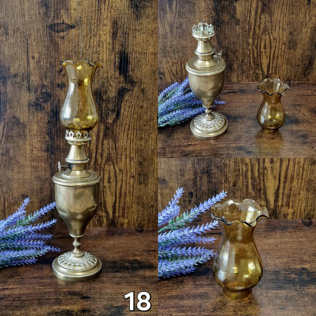 Antique French Oil Lamp 19th Century, Original Home Accent Decor, Elegant Authentic Collectible Gift for Classic or Farmhouse Home Interiors