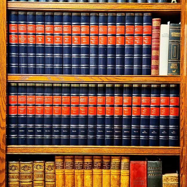 Antique Large Decorative Books, Vintage Leather Bound Library, Dark Academia Bookshelf Decor, Wedding Centerpieces, Oversized Book Volumes