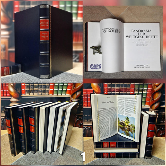 Antique Large Decorative Books, Vintage Leather Bound Library, Dark Academia Bookshelf Decor, Wedding Centerpieces, Oversized Book Volumes